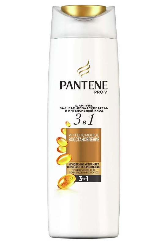 Шампунь Pantene 3в1 Інтенсивне відновлення 360 мл (8001090673404)