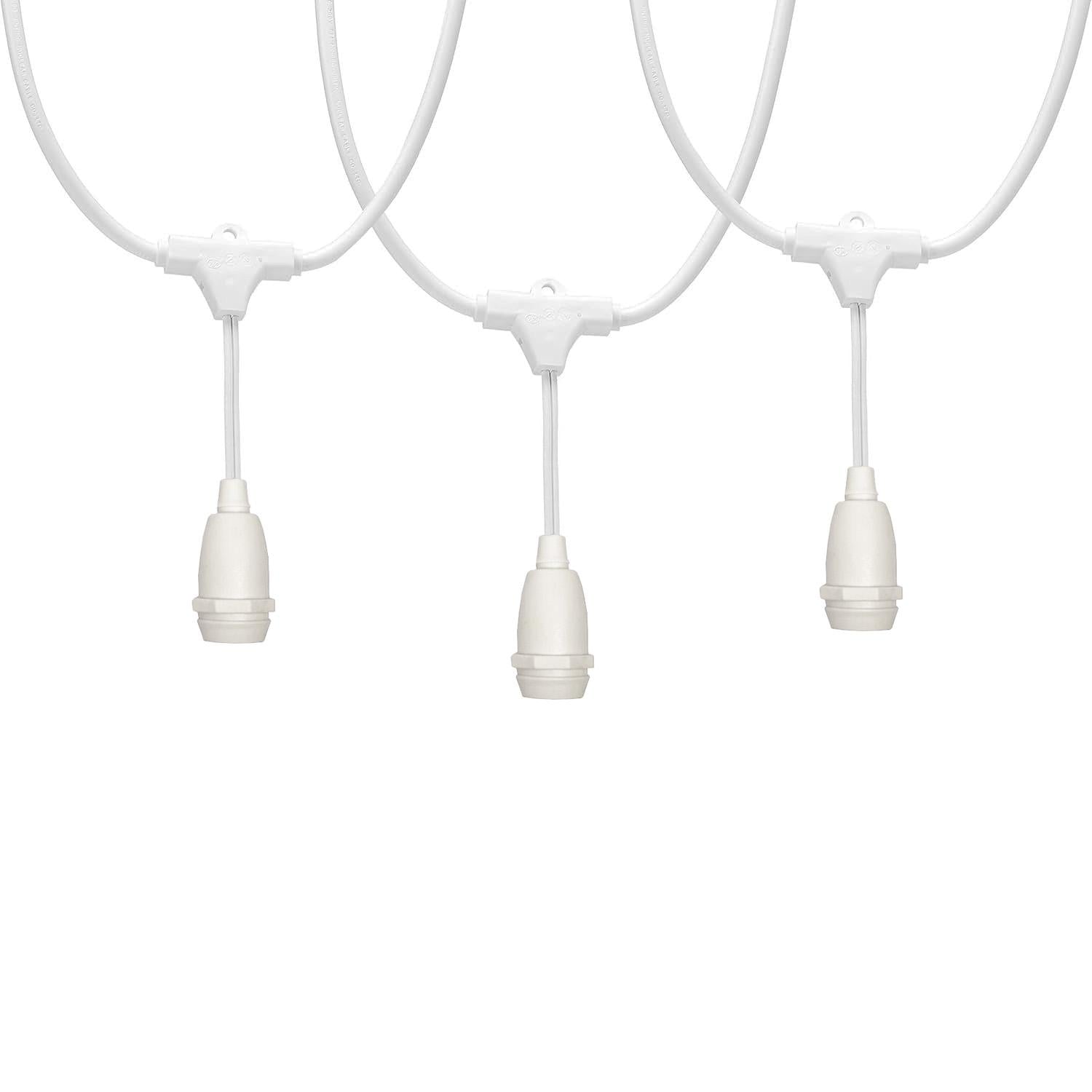 Гирлянда ретро Premium Дроп Лайт Е14 5 м 10 патронов M23 IP65 Белый Гирлянда ретро Premium Дроп Лайт Е14 5 м 10 патронов M23 IP65 Белый