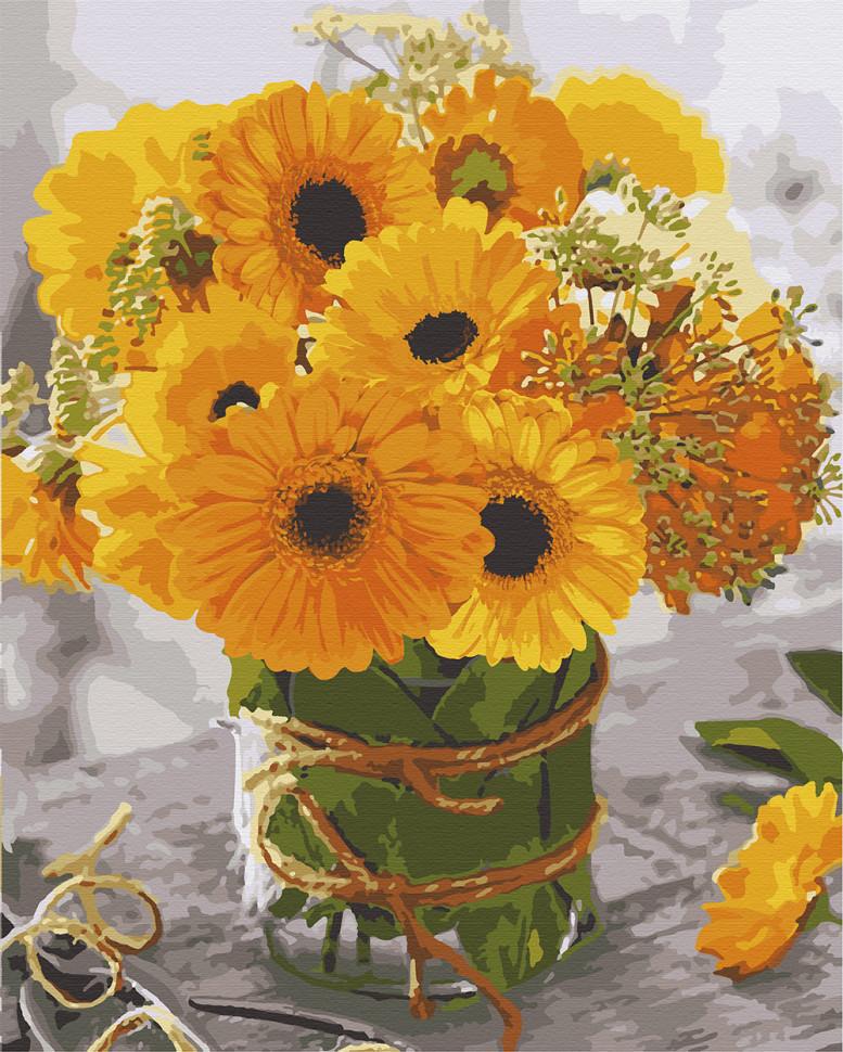 Картина по номерам Art Craft Солнечные герберы 40х50 см (12141-AC)