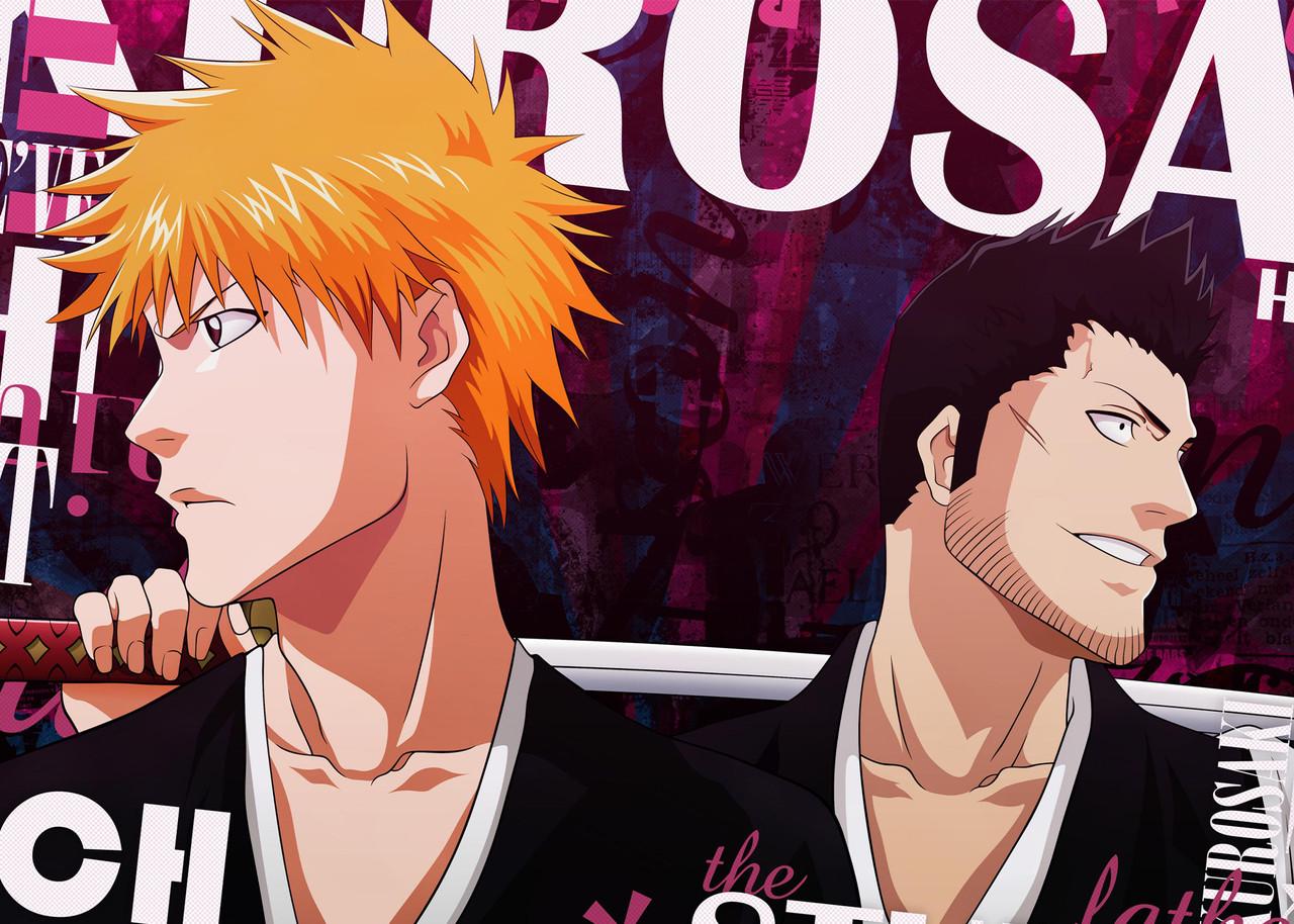 Картина GeekLand Bleach Isshin Kurosaki 40х60 см (BA 09.016)