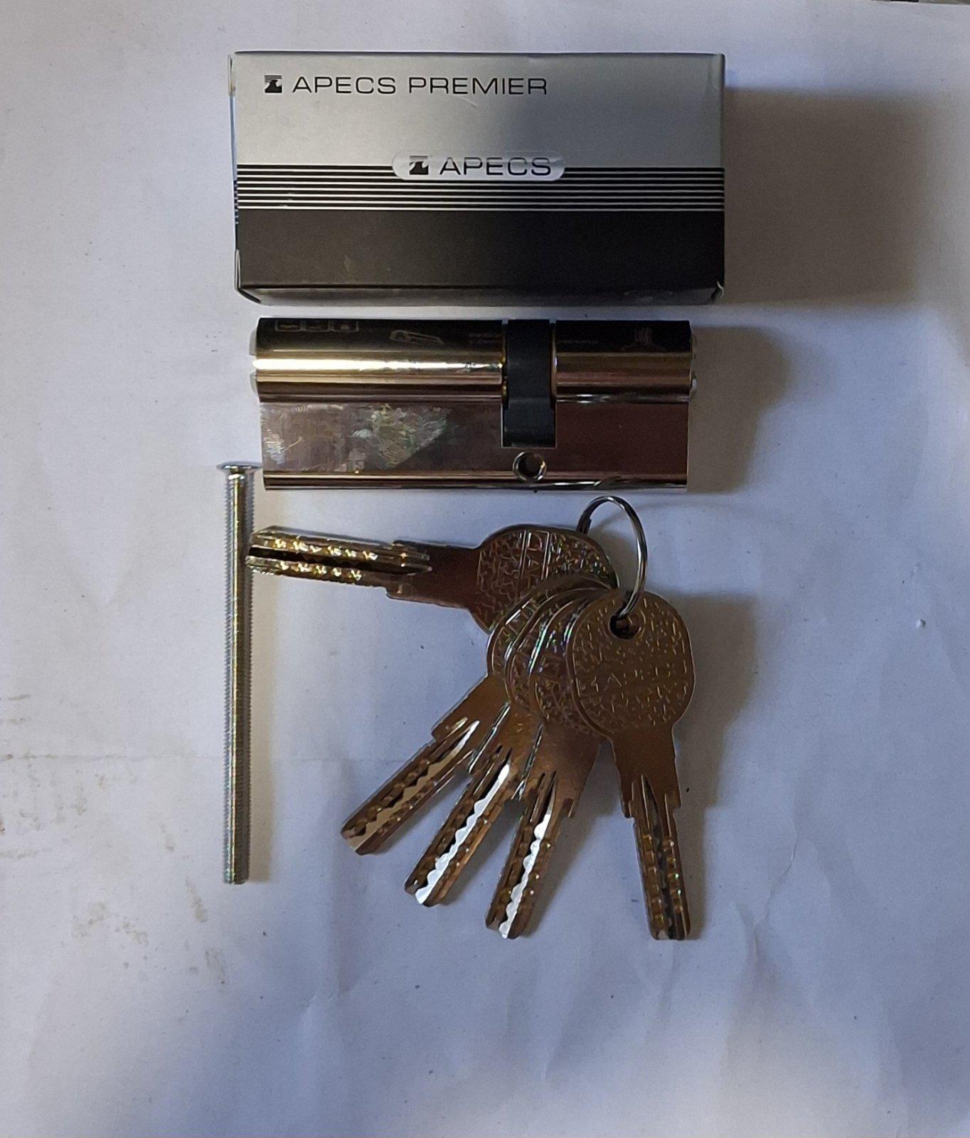 Циліндровий механізм APECS Premier QM-80- Ni 50/30 мм (307813E) - фото 2 Циліндровий механізм APECS Premier QM-80- Ni 50/30 мм (307813E) - фото 2