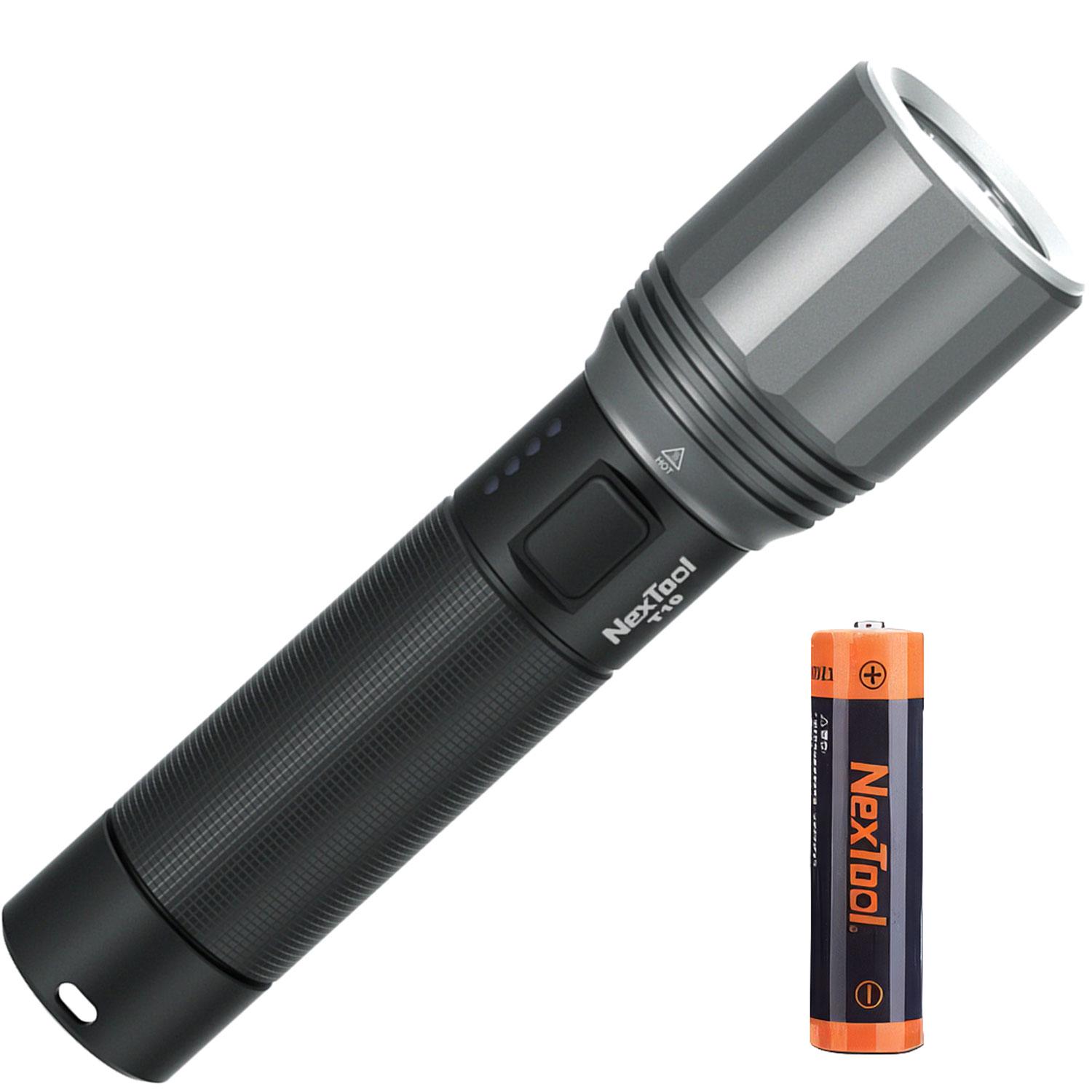 Фонарь аккумуляторный NexTool Flashlight T10 2000Lm (NE20343)
