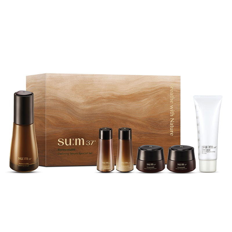 Сыворотка лифтинг омолаживающая Su:m37 Fermentalift Defining Serum Special Set (8809949481725)