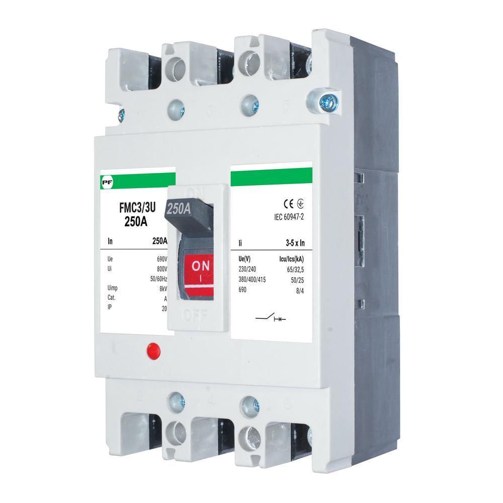 Автоматический выключатель корпусной PROMFACTOR FMC3/3U 250А 3-5In 50 кА (FMC33U0250/5)