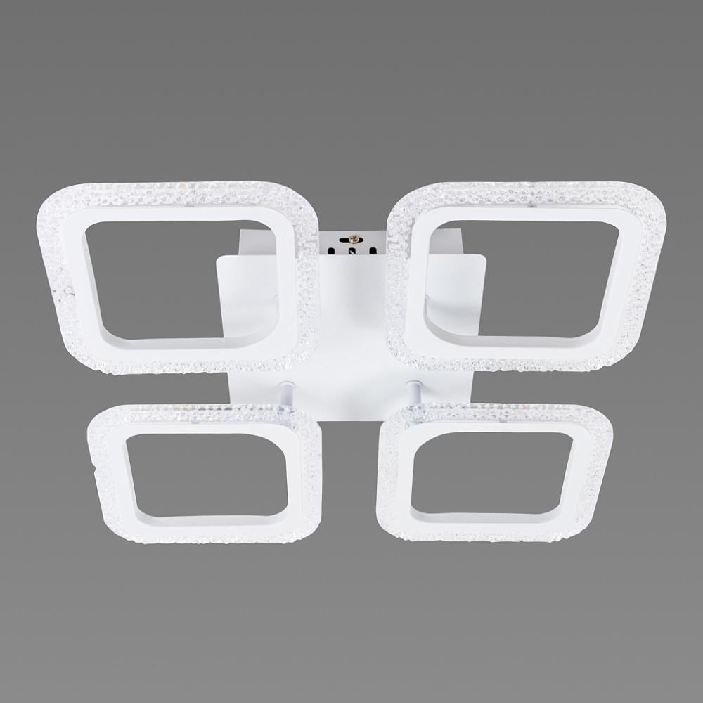 Люстра светодиодная акриловая Valeso V K39205B-4 WT с пультом