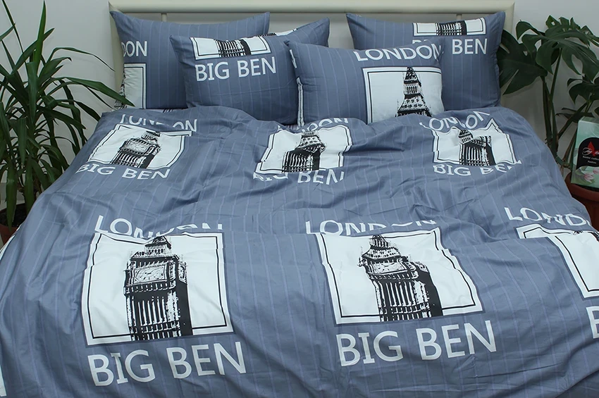 Комплект постельного белья с компаньоном TAG Tekstil S402 семейный (1347)