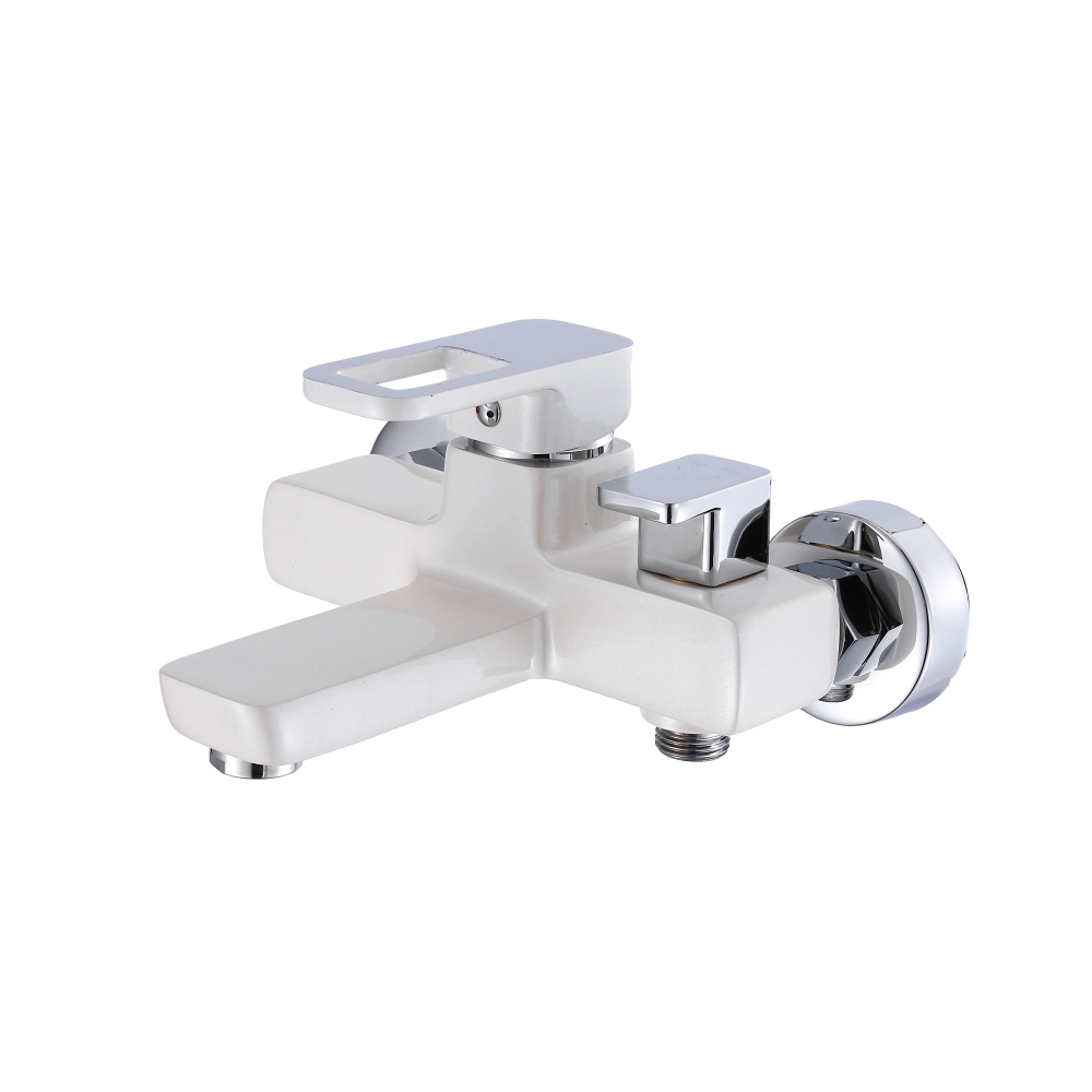 Змішувач для ванни Lidz Wawel 006 k35 LDWAW006/WHI45398 з душовим гарнітуром White (23061250)