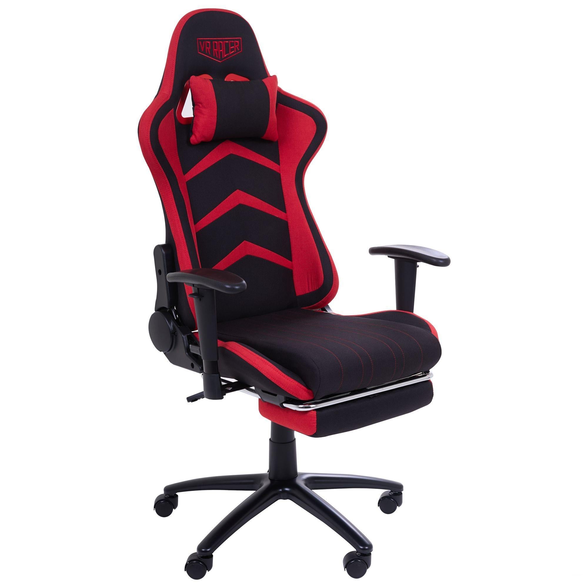 Кресло AMF VR Racer Textile Craft Красный/Черный (553945) Кресло AMF VR Racer Textile Craft Красный/Черный (553945)