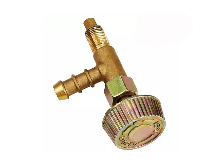 Кран для чавунних газових пальників GB-23 GXD-05E латунний вентиль з різьбленням під балони з пропаном та бутаном Золотистий (11215js) - фото 2 Кран для чавунних газових пальників GB-23 GXD-05E латунний вентиль з різьбленням під балони з пропаном та бутаном Золотистий (11215js) - фото 2