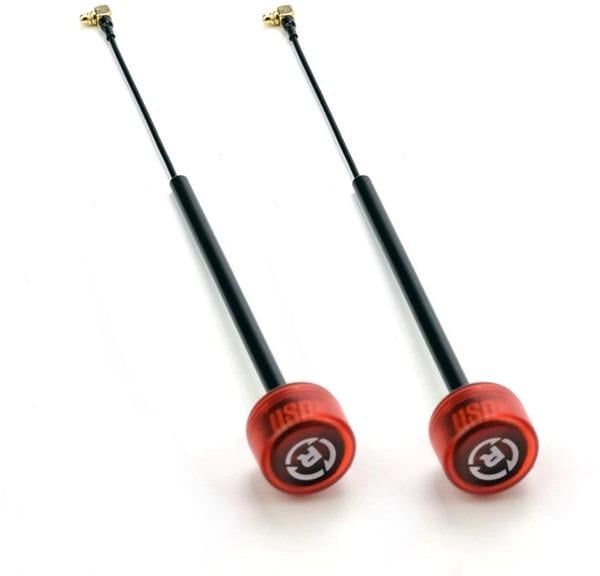 Антена FPV RushFPV Cherry Bottom MMCX кутова 90 1,2dBic 5,8 ГГц клевер кругова права 2 шт.