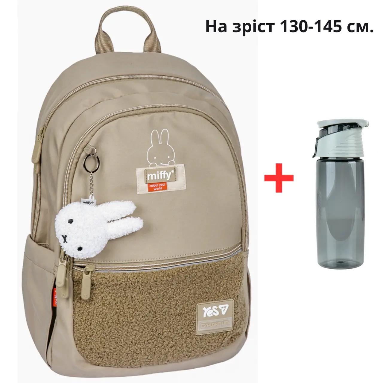 Школьный рюкзак Yes Miffy Softness TS-113M + бутылка для воды 550мл (996353/550318) Школьный рюкзак Yes Miffy Softness TS-113M + бутылка для воды 550мл (996353/550318)