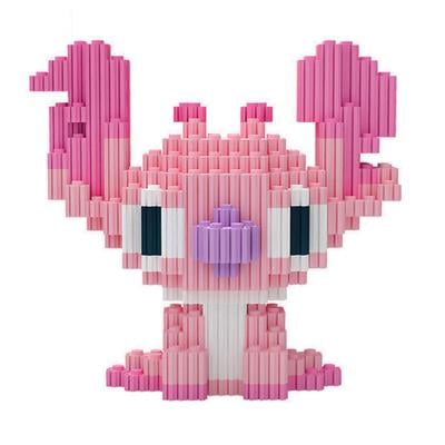 Конструктор детский Magic Blocks 3D Ангел Стич Ушастик 9 см/324 дет. Розовый (1000-ZB-632) - фото 1 Конструктор детский Magic Blocks 3D Ангел Стич Ушастик 9 см/324 дет. Розовый (1000-ZB-632) - фото 1