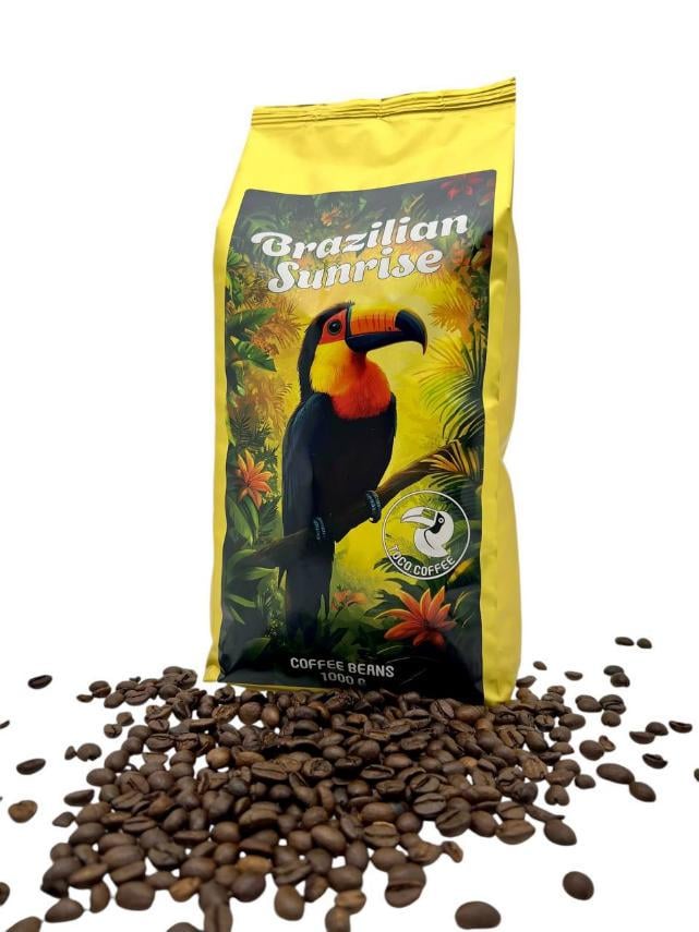 Кофе обжаренный в зернах TOCO.COFE Brazilian Sunrise 1000 г (23289938)