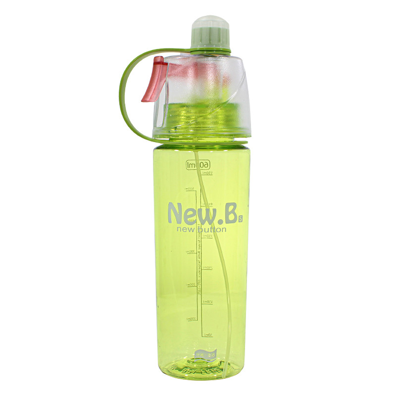 Бутылка для воды с распылителем Lesko DF-078 Green (1218929848) Бутылка для воды с распылителем Lesko DF-078 Green (1218929848)