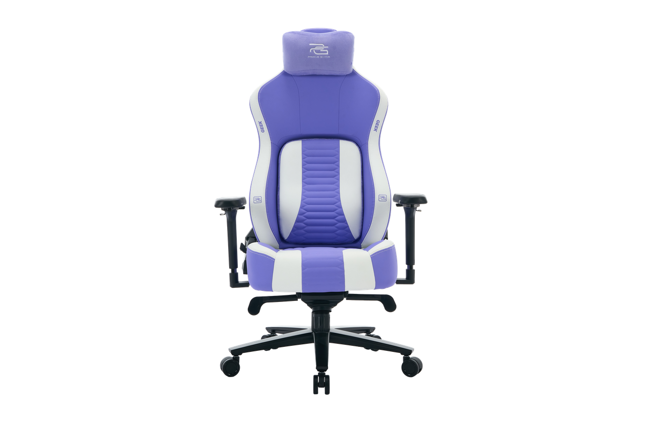 Кресло для геймеров Proove Gaming Geek White/Purple (620480029)