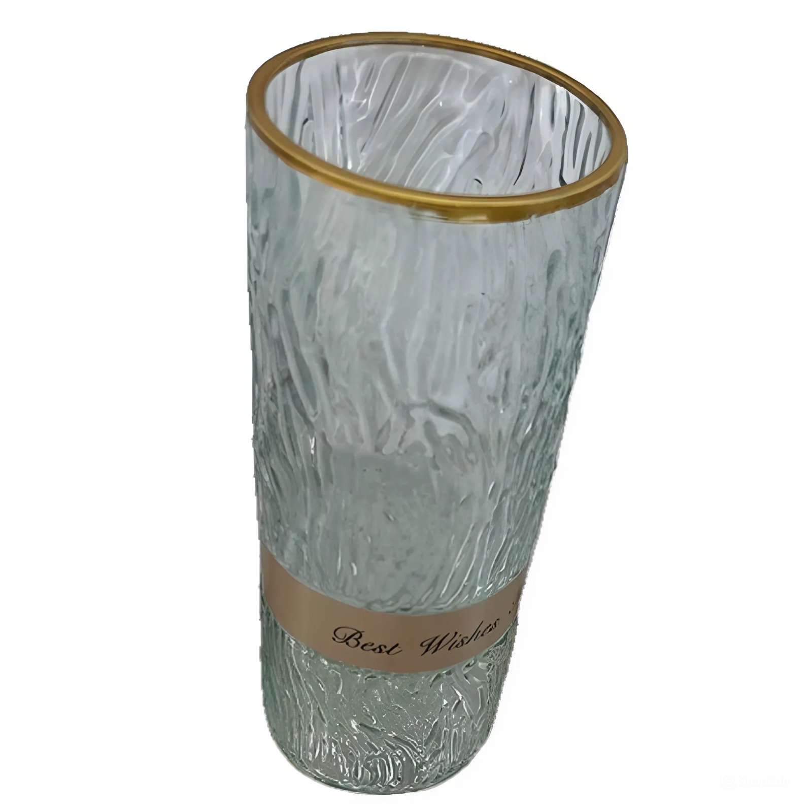 Ваза Stenson R93902 Best Wishes 26х10 см (20220943)