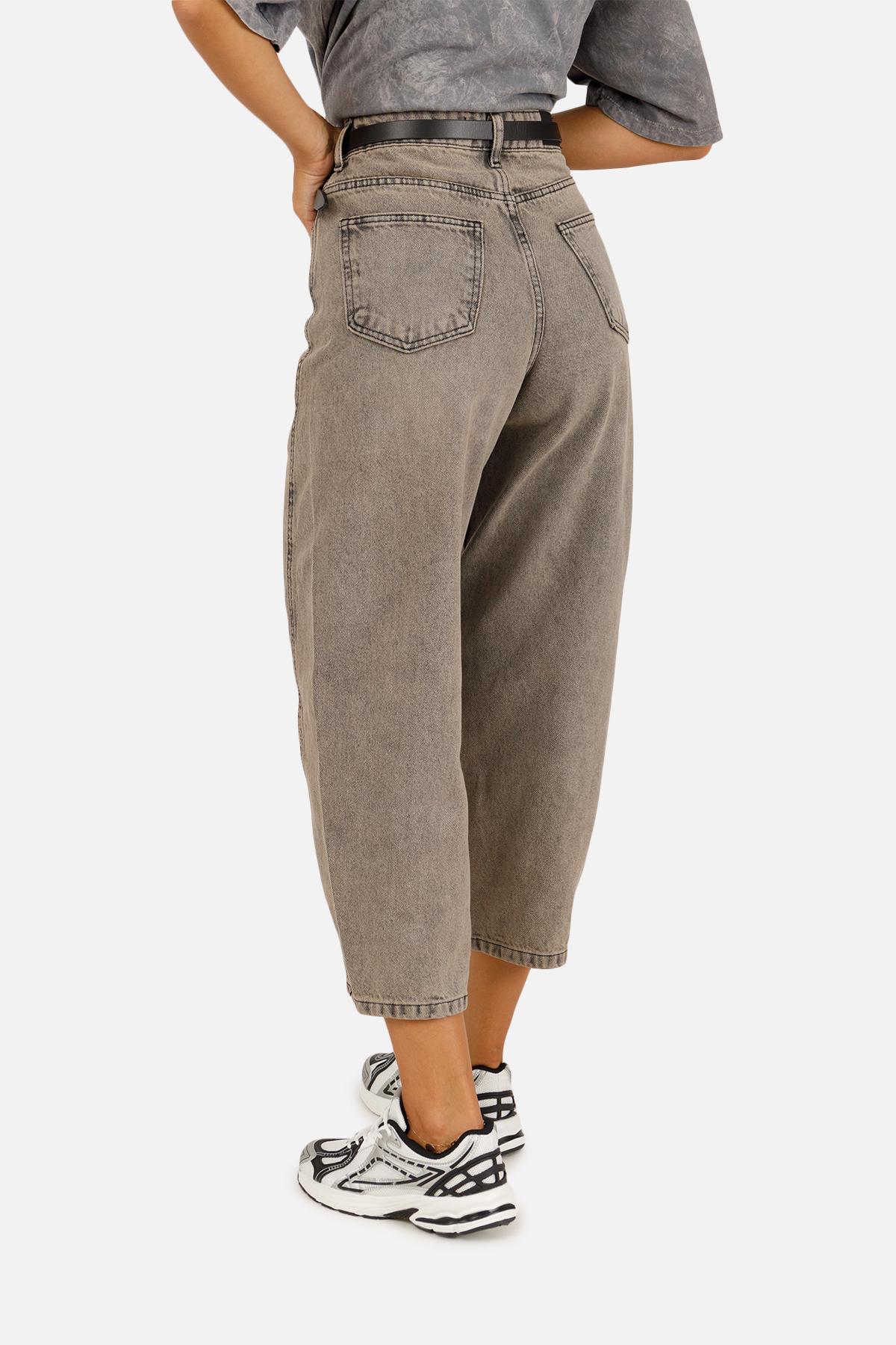 Джинсы женские Horseshoe ЦБ-00257219 р. 42 Серый (SKT001012228) - фото 3