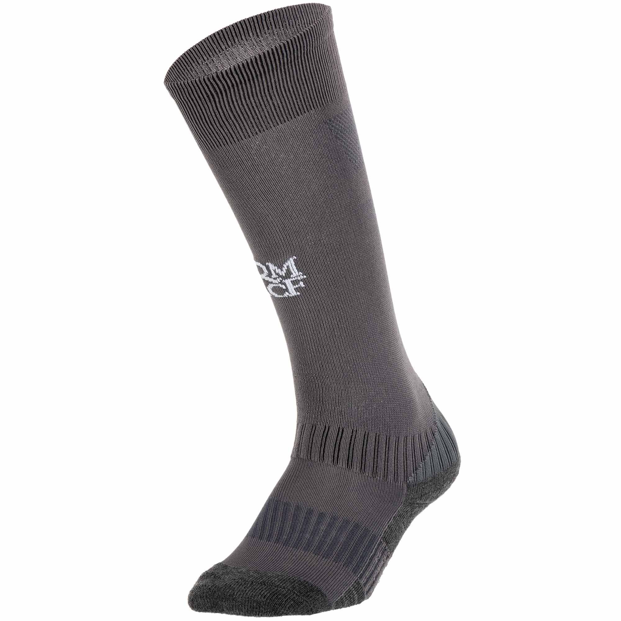 Гетры детские с символикой футбольного клуба SPOINT REAL MADRID AWAY 2025 ETM2502-RM2 р. 34-38 Серый (ETM2502-RM2) - фото 2