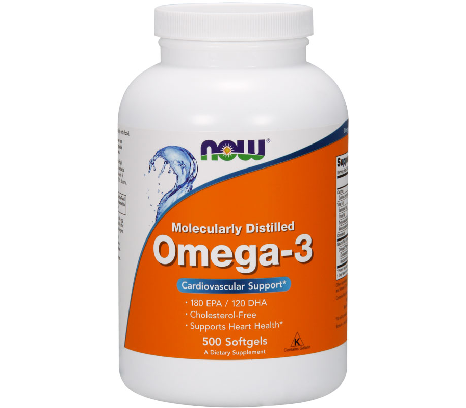 Жирні кислоти NOW Omega-3 1000 мг 500 капс.