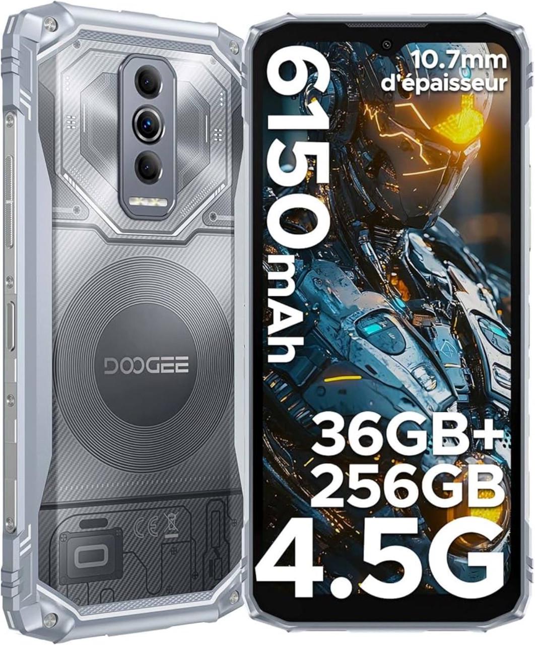 Смартфон Doogee Blade 10 Ultra Energy 8/256 Гб Global Version Moon Eclipse Silver (2737021167) - фото 3