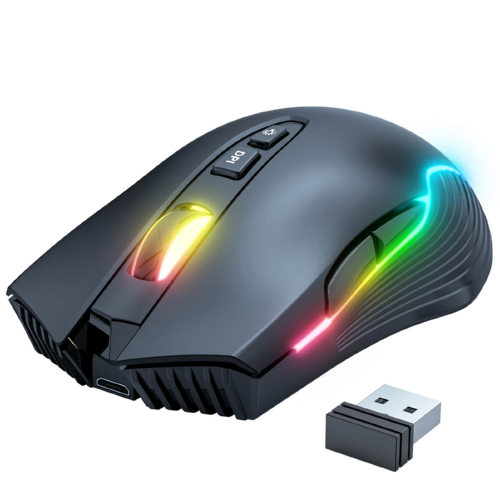 Мышь Onikuma Gaming Wireless CW905 Black (40c5ef5c) - фото 2