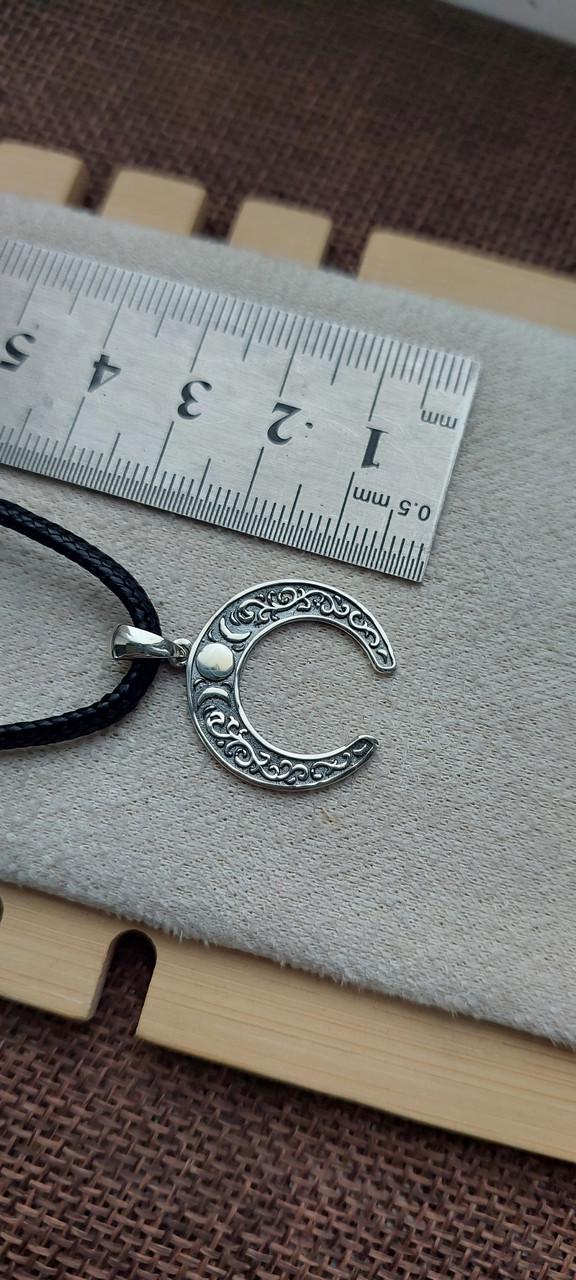 Подвеска Серебряный Лунница Тройной Богини 925 проба (29918552) - фото 3 Подвеска Серебряный Лунница Тройной Богини 925 проба (29918552) - фото 3