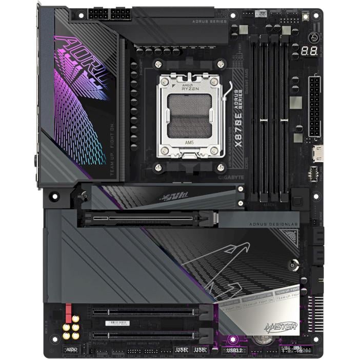 Материнская плата Gigabyte X870E AORUS MASTER Black (30835496)