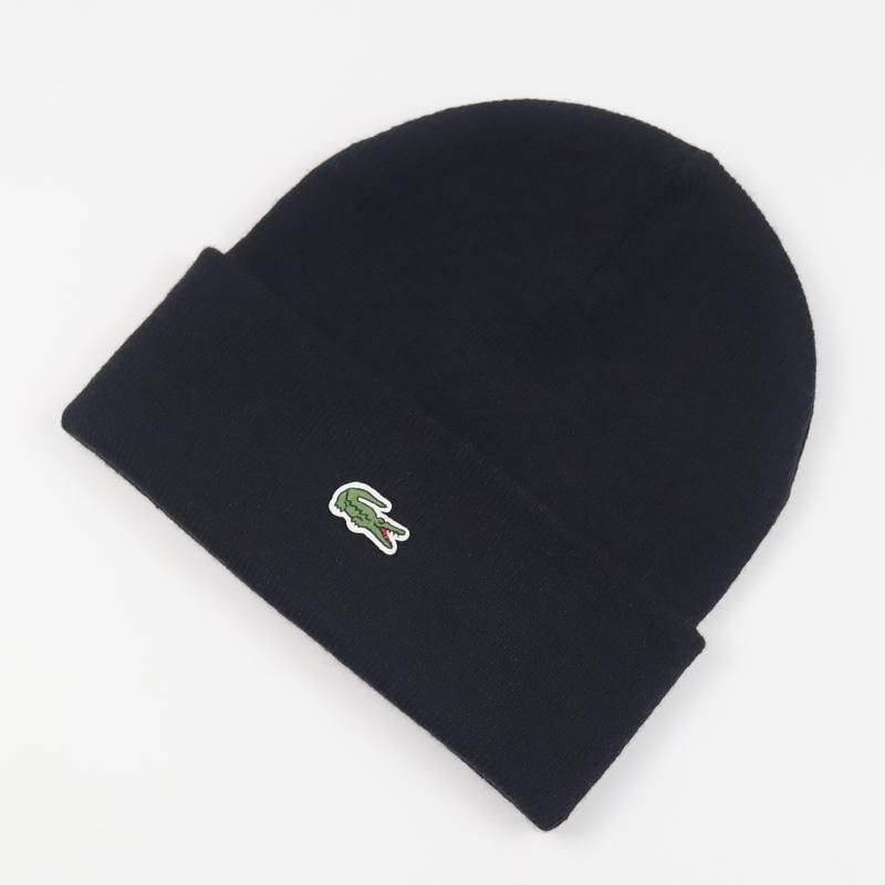 Шапка мужская Lacoste (HAT-LAC-002-BLK)