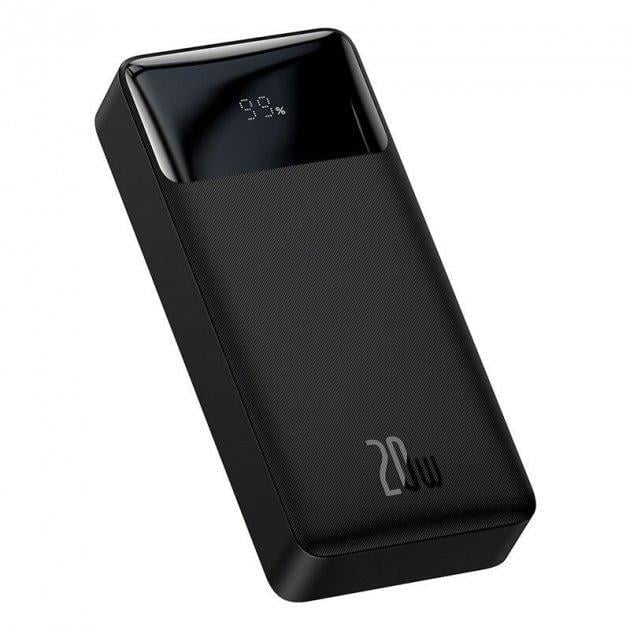 Повербанк для телефона Baseus Bipow Digital Display 10000 mAh 20W Черный (3188095306)