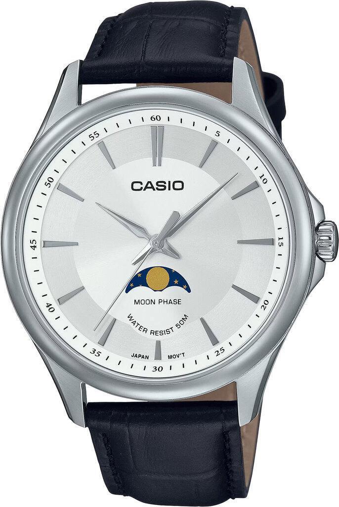 Мужские наручные часы Casio MTP-M100L-7A Timeless Collection со стальным корпусом Белый (2897359881)