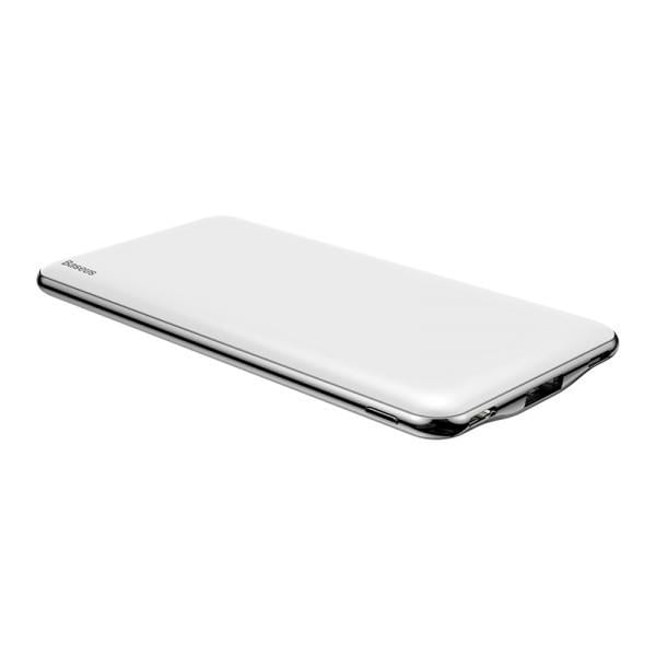 Повербанк BASEUS Simbo 10000 mAh Fast Charge USB Q1 Simbo White (DR012226) - фото 3