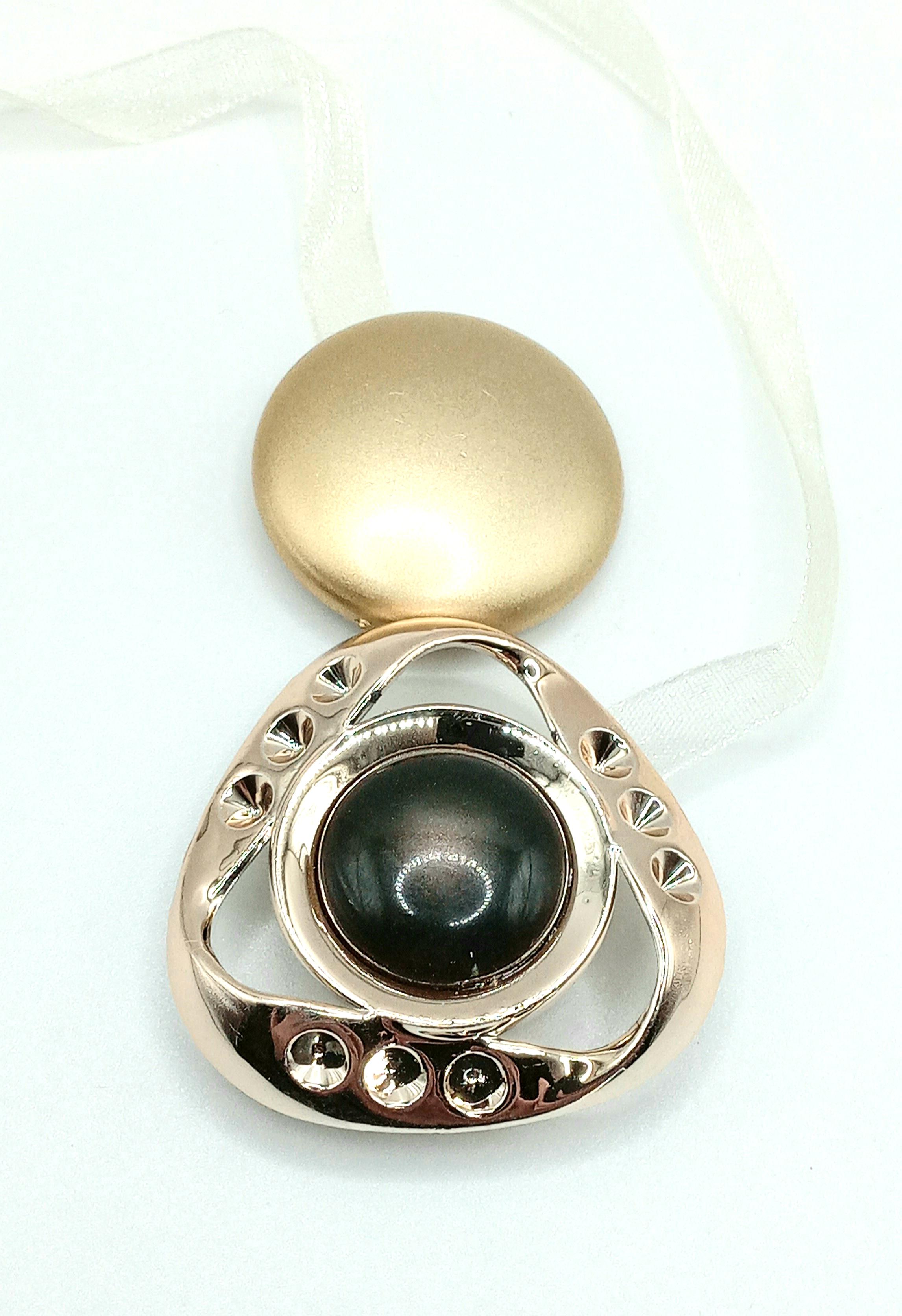 Магнит для штор Элегант Золотой с коричневым (9227759) Магнит для штор Элегант Золотой с коричневым (9227759)