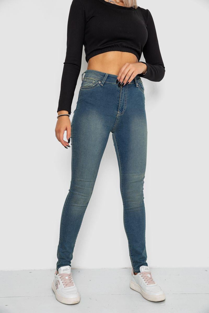 Джинсы женские средней посадки Ager 247R6247-1 р. 28 Синий (112714_823582) - фото 3