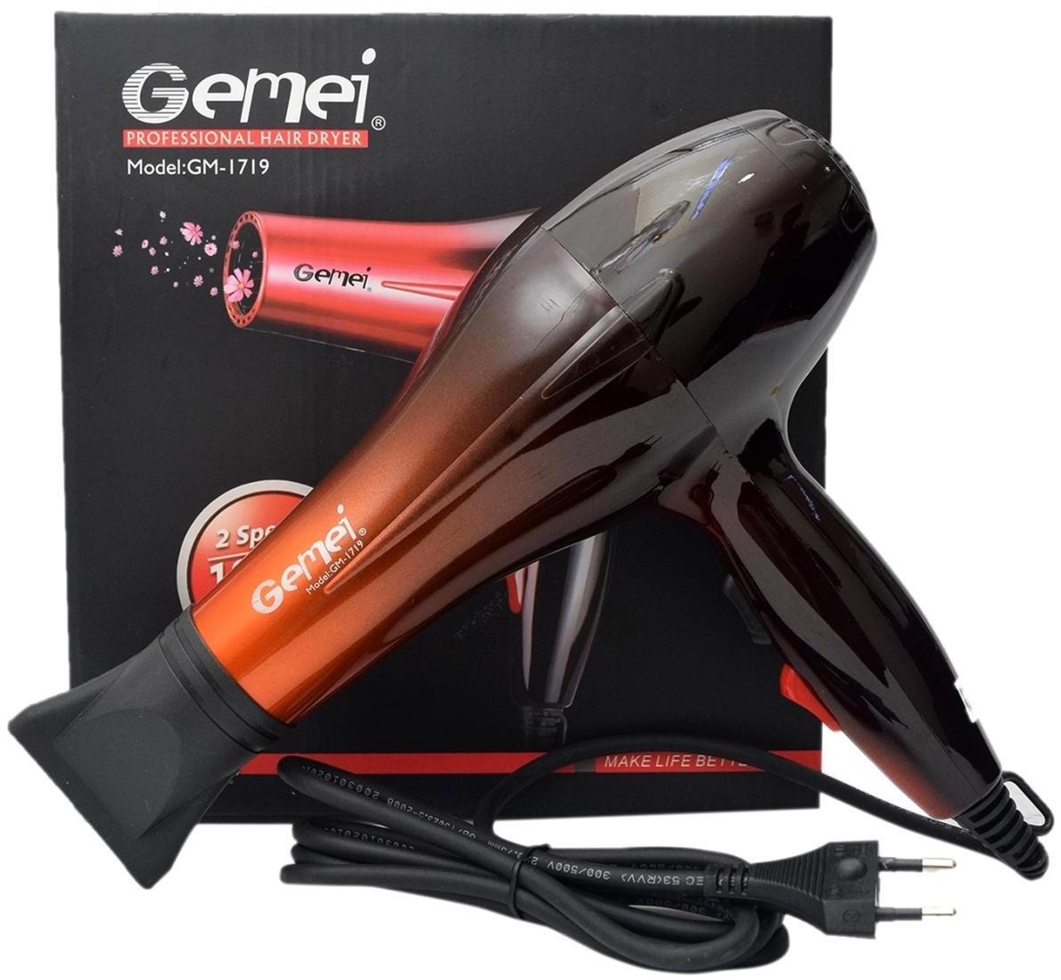 Фен професійний Gemei GM-1719 для сушіння волосся (25092021_23)
