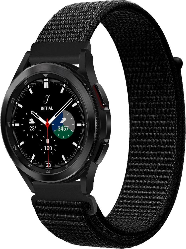 Ремешок нейлоновый Sport Loop для Galaxy Watch 4 Classic 46 мм Black (22395-2B)