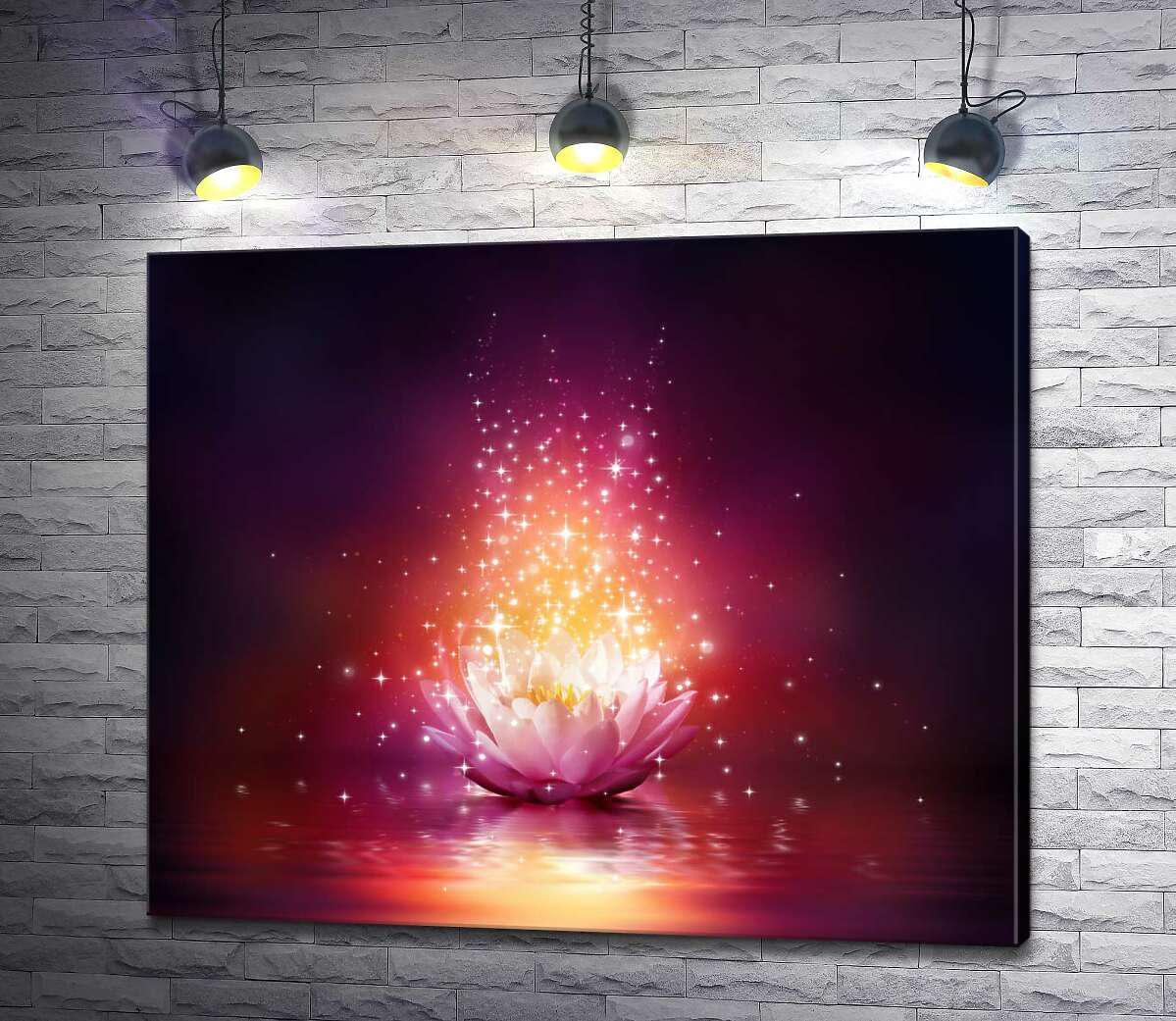 Картина ArtPoster Волшебный лотос в сказочном блеске 50x42 см Модуль №1 (003764)