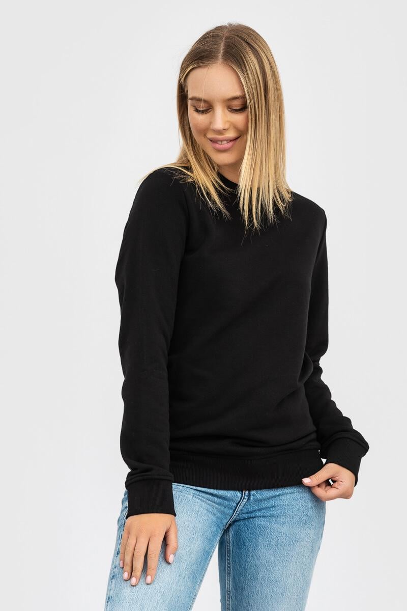 Свитшот утепленный RAY BASIC U0301 UNISEX S Черный - фото 7