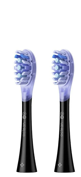 Насадка UW02 Ultra White для зубної щітки Oclean X Pro/One/SE/Air/F1/Z1/X10/Flow Sonic/Endurance 2 шт. Чорний (279203)