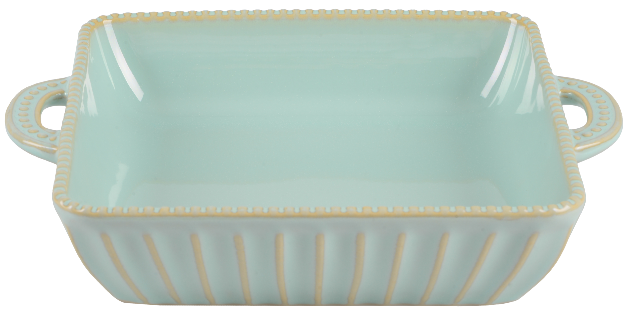 Форма для выпечки Limited Edition Allegra Oliva квадратная керамическая 26,5x22x5,5 см (GJH011-26-2-131)