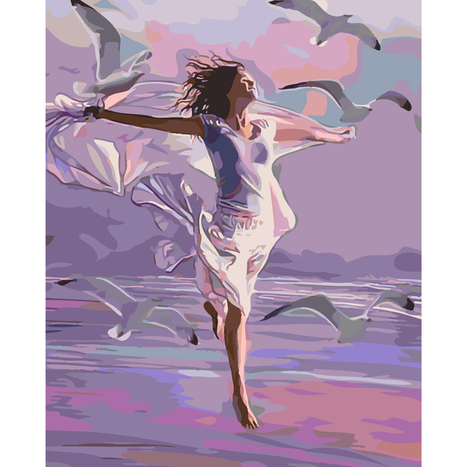 Картина за номерами Strateg На крилах свободи 40х50 см (SY6220)