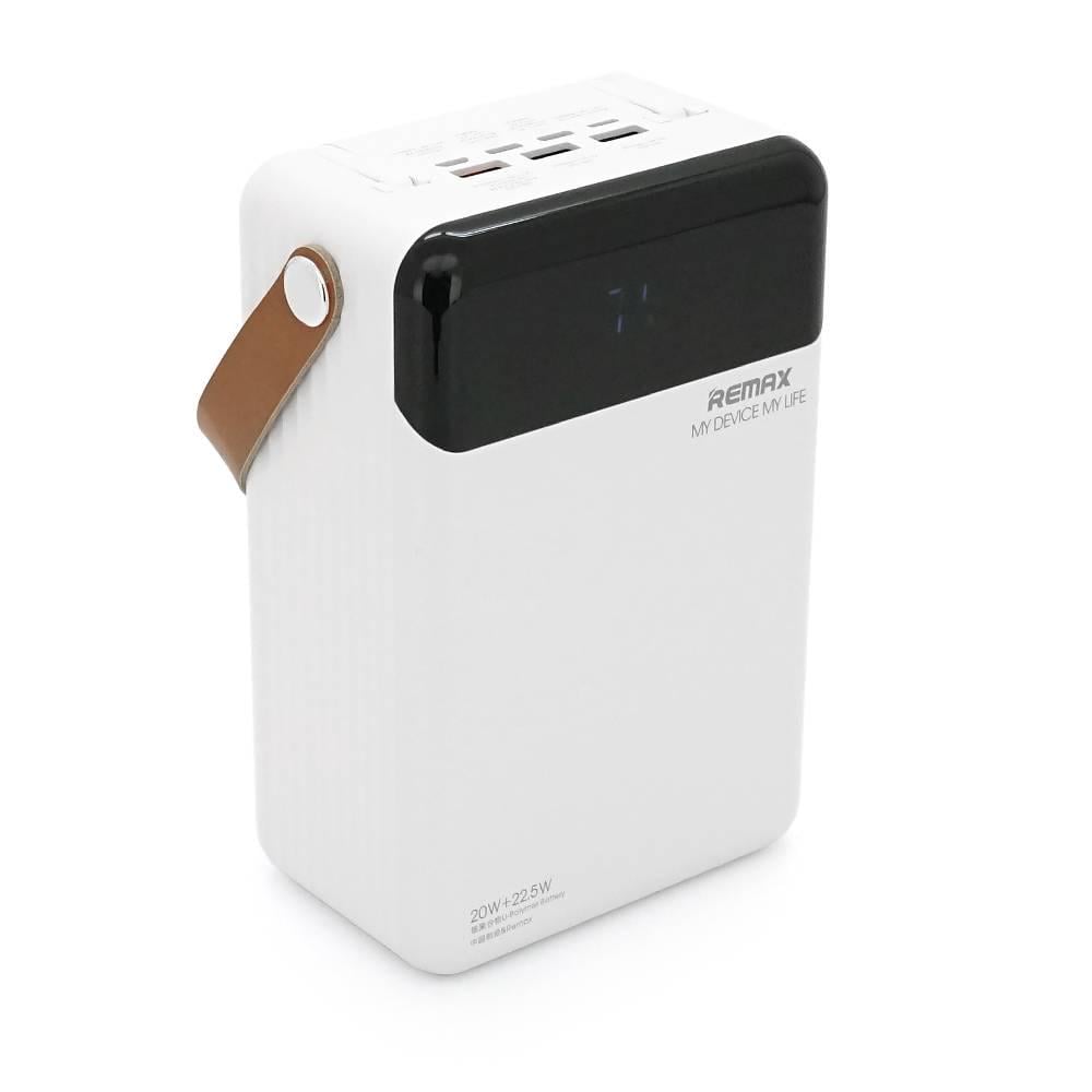 Повербанк Remax RPP-566 80000 mAh 3USB+Type-C+Lighting 20W 1,74 кг Black
