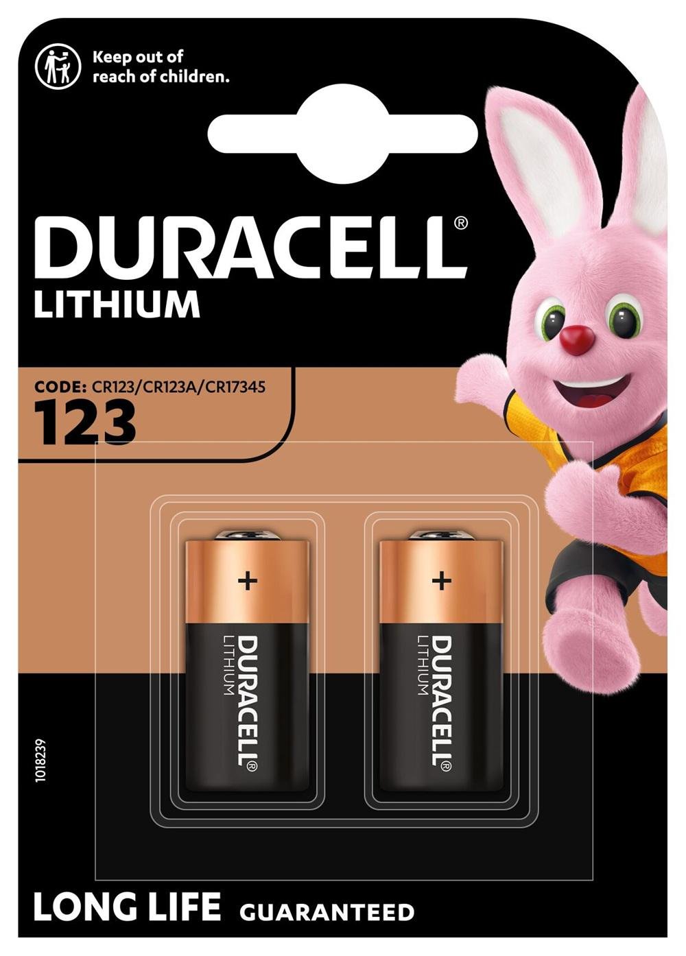 Батарейка Duracell DL 123 2 шт. (UG-5006921)