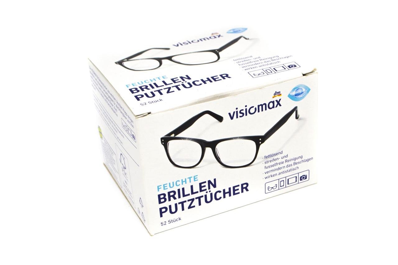 Салфетки влажные для очистки очков Visiomax (69962350965857) - фото 7