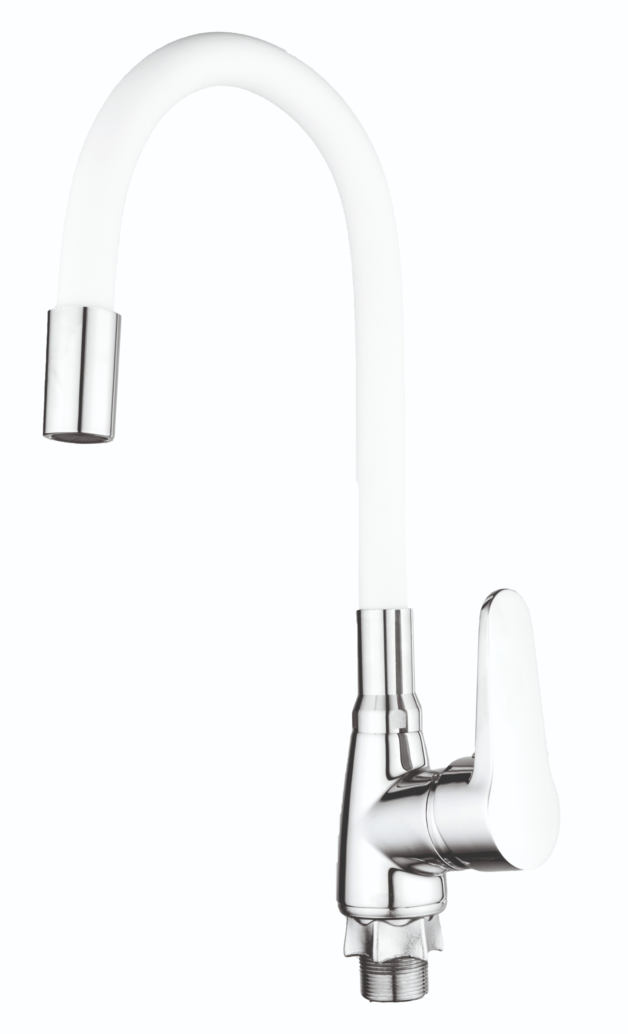 Смеситель для кухни MIXXUS Elvis 014 Nut Refl без подводки White (MI6309)