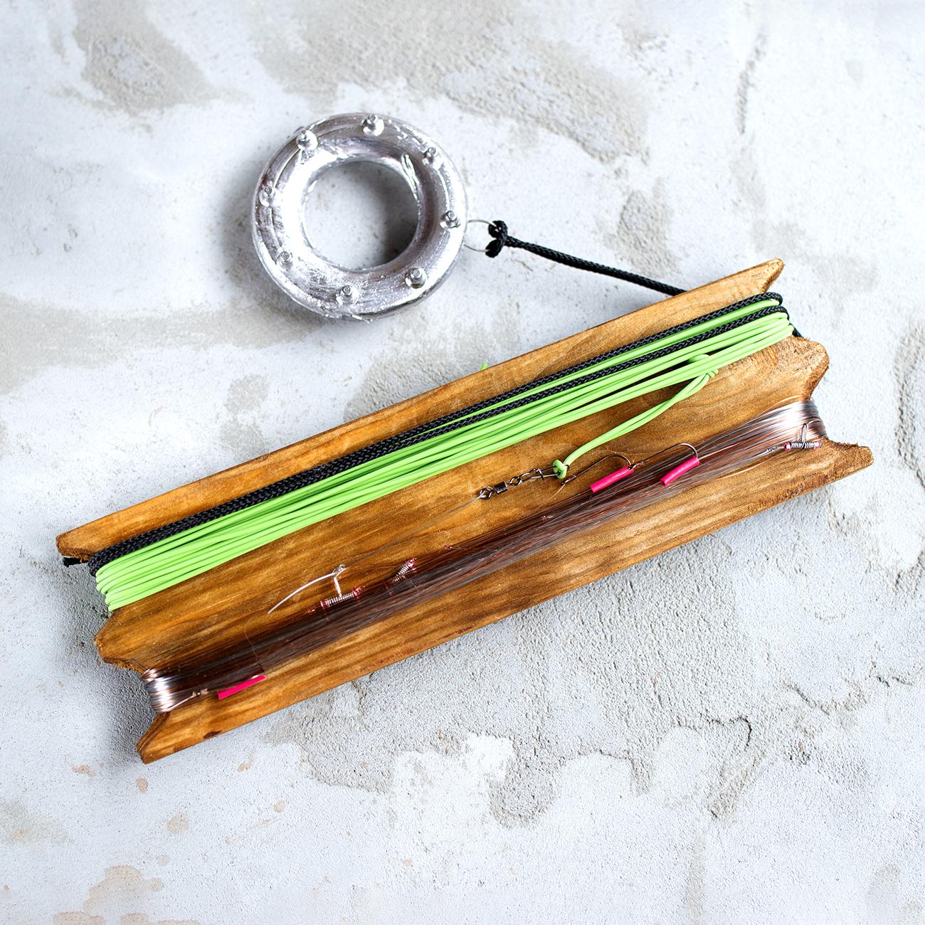 Донная снасть RybaLab DonkaCam 400 с резинкой и грузом 200 г (102)