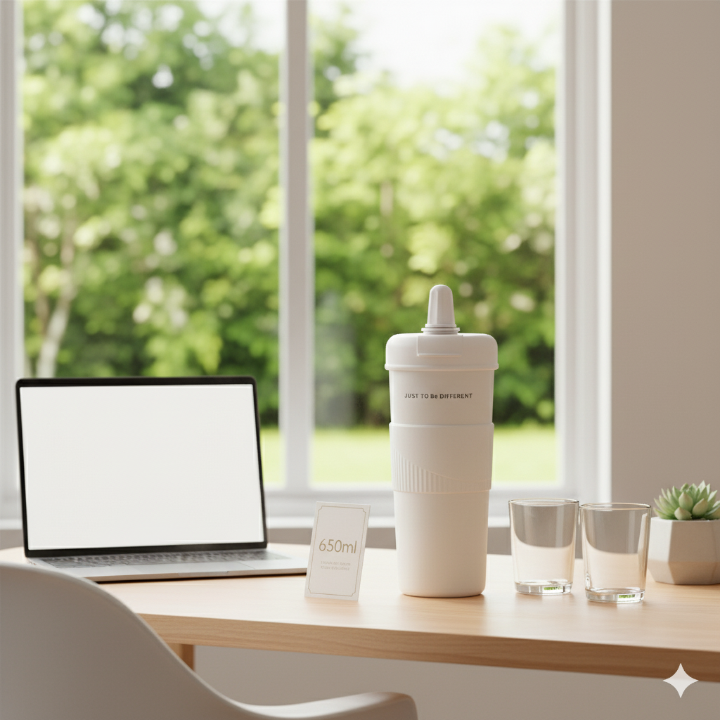 Термокухоль JUST TO BE DIFFERENT із соломинкою та чайним інфузором анти-ковзна Без BPA 650 мл Білий (2802810696) - фото 10 Термокухоль JUST TO BE DIFFERENT із соломинкою та чайним інфузором анти-ковзна Без BPA 650 мл Білий (2802810696) - фото 10