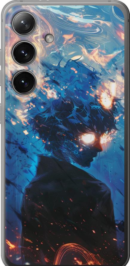 Чехол на Samsung Galaxy S24 Сатору Годжо (6129u-3390-42517)