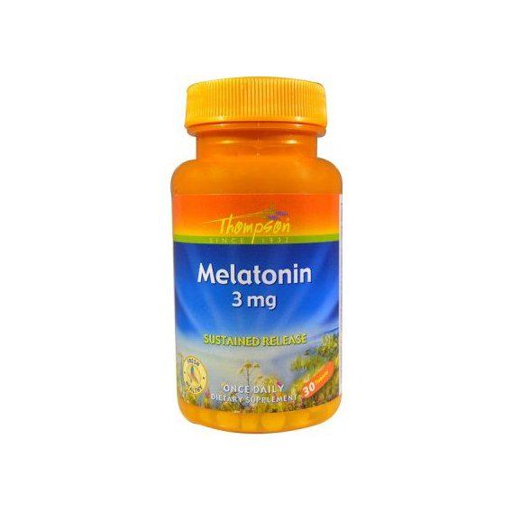 Мелатонін для сну Thompson Melatonin 3 мг 30 Tabs