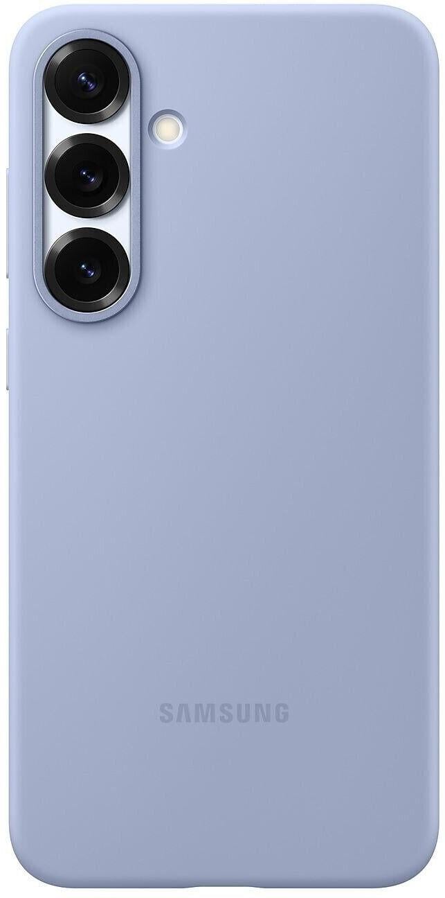 Оригинальный силиконовый чехол Samsung Silicone Case для Samsung Galaxy S25 Plus Light Blue EF-PS936CLEGWW