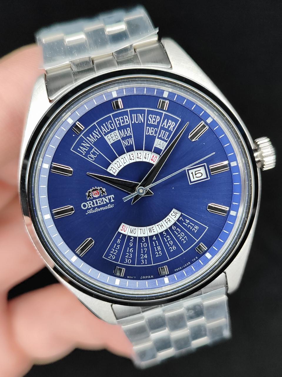 Мужские наручные часы Orient Multi-Year Calendar RA-BA0003L10B со стальным корпусом WR 50 м (2759204112)